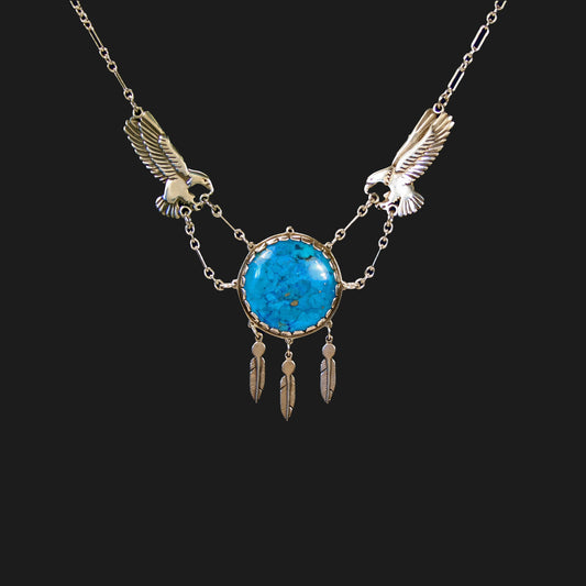 Buffalo Shield Necklace