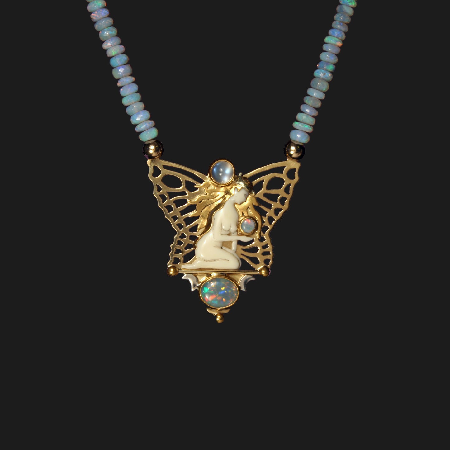 Rainbow Goddess Necklace