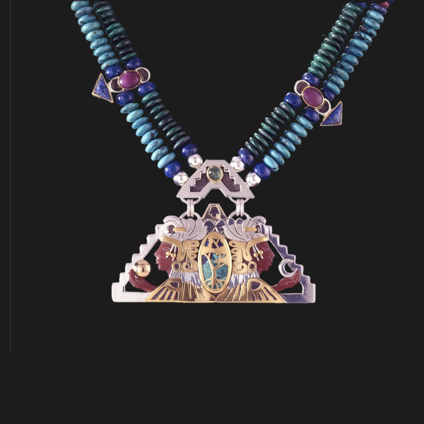 Sacred Twins II Necklace