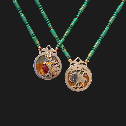 Buffalo Woman Necklace