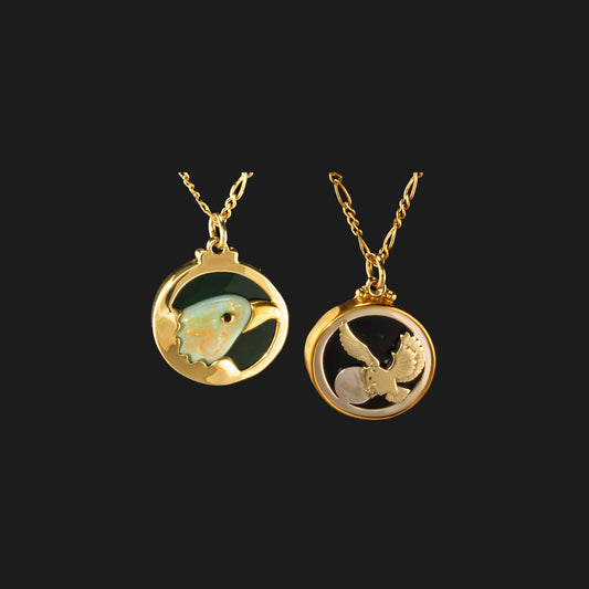 Day Eagle/Night Eagle II Necklace