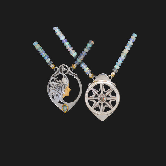 Evening Star Goddess Necklace