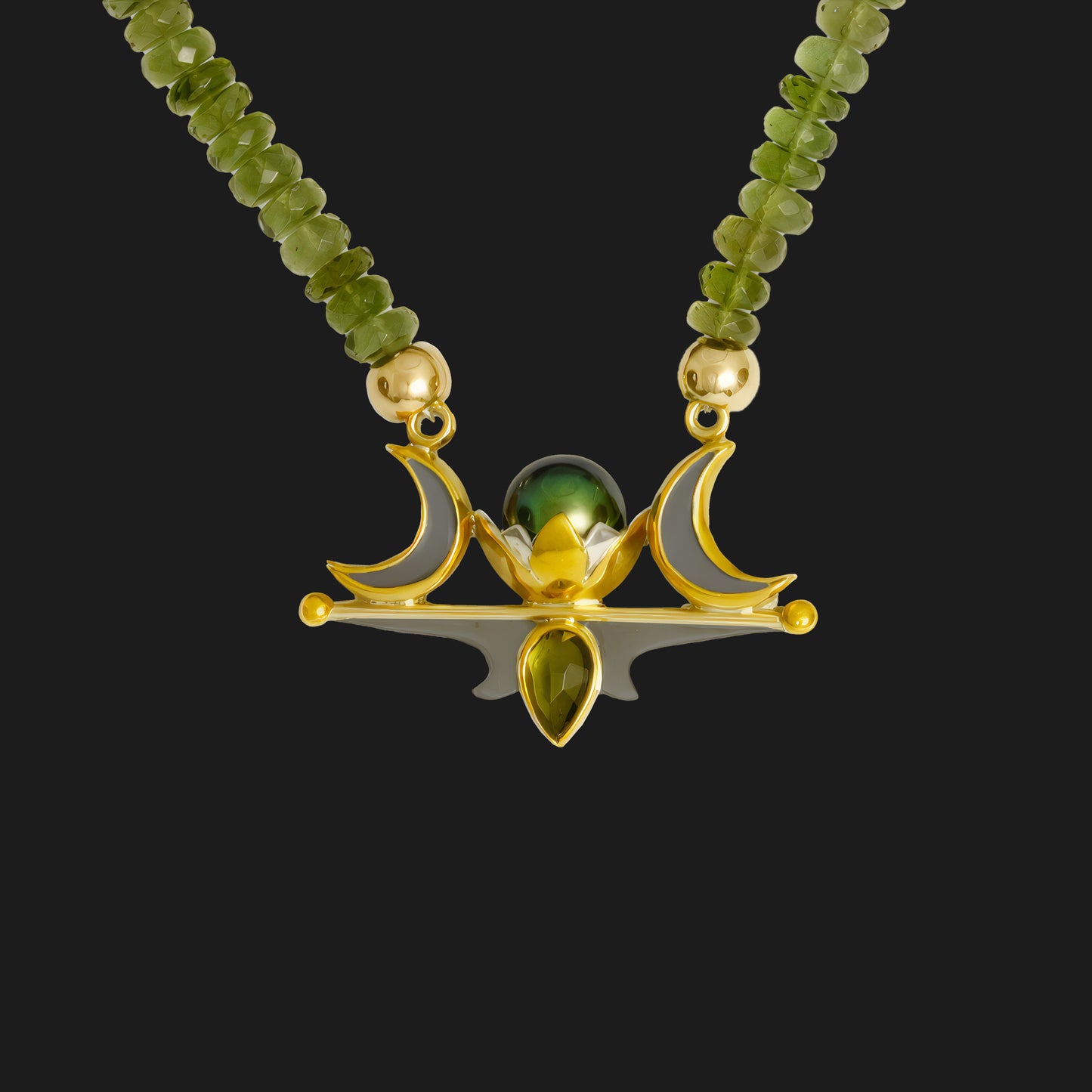 Jewel in the Lotus Necklace
