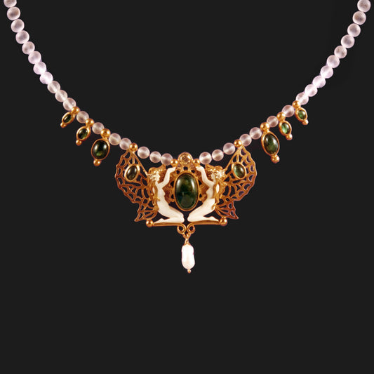 Mirrored Fairies Necklace