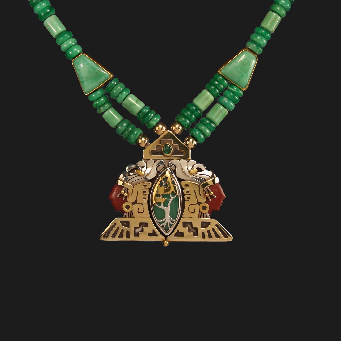 Sacred Twins Necklace