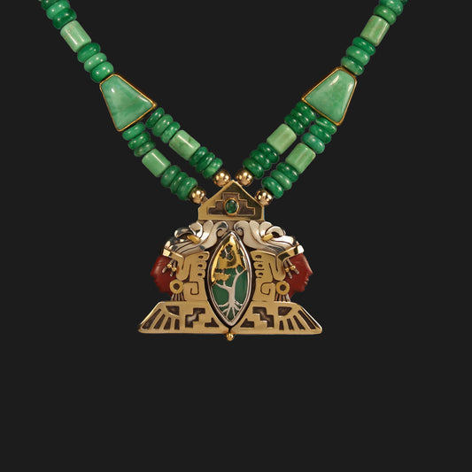 Sacred Twins Necklace