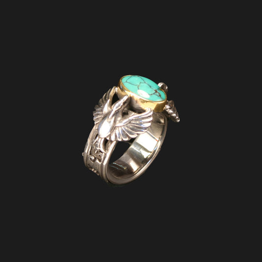 Swan Mirrors Ring